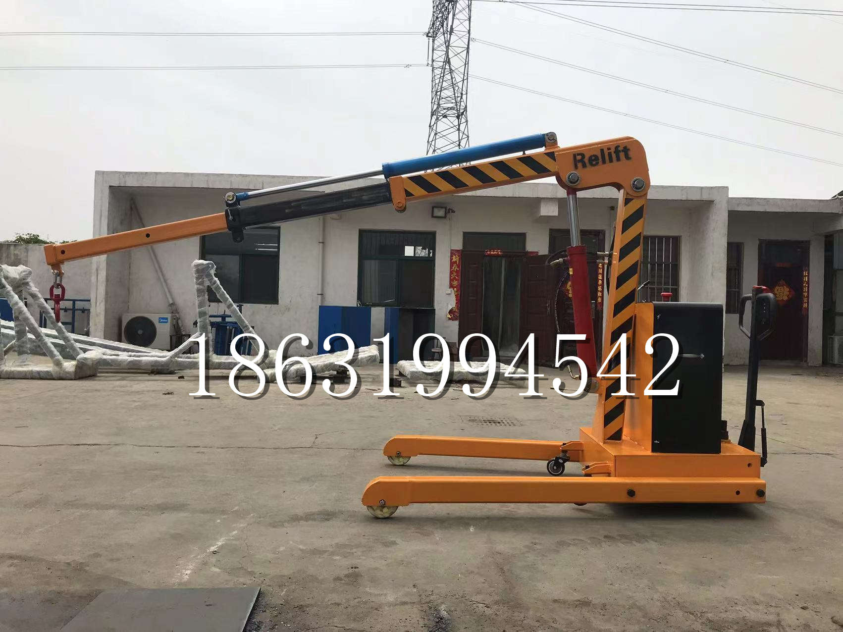 新港乡久征定做3吨三轮随车吊 农用园林绿化移树吊 平板工程用小吊机